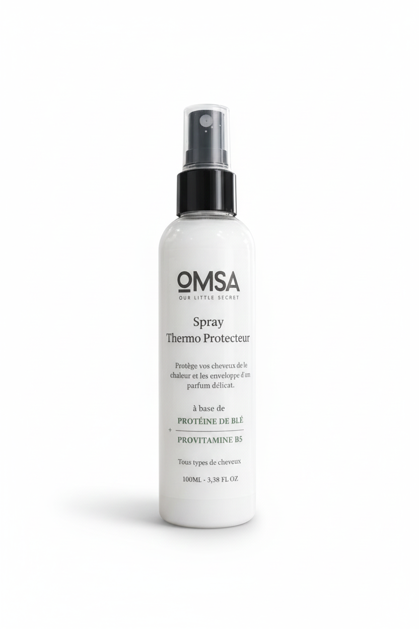 Spray Brillance Thermique OMSA – Haute Protection & Lissage Facile
