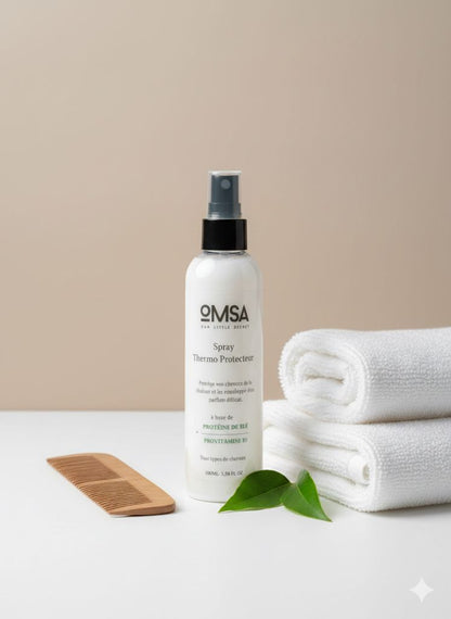 Spray Brillance Thermique OMSA – Haute Protection & Lissage Facile